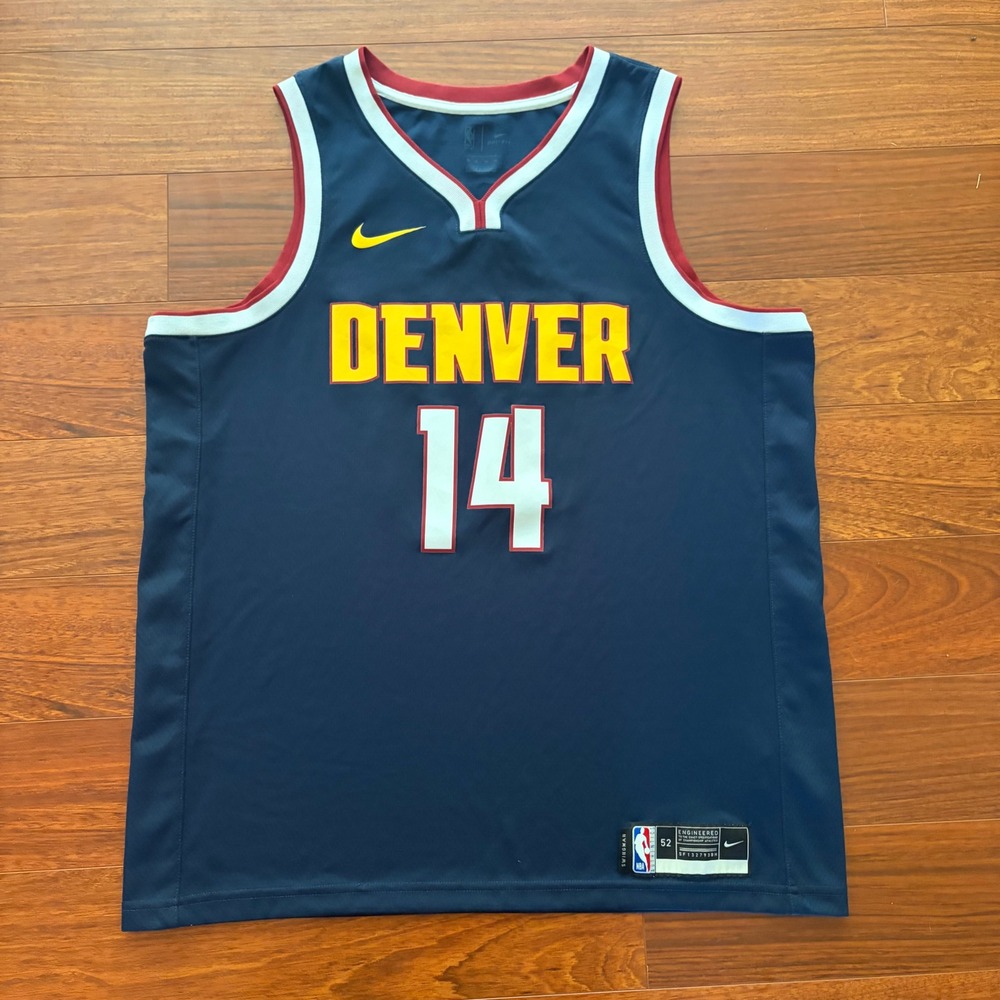 Nike Mens Denver Nuggets Gary Harris 14 Swingman Jersey Size 52 XL Navy Blue NBA